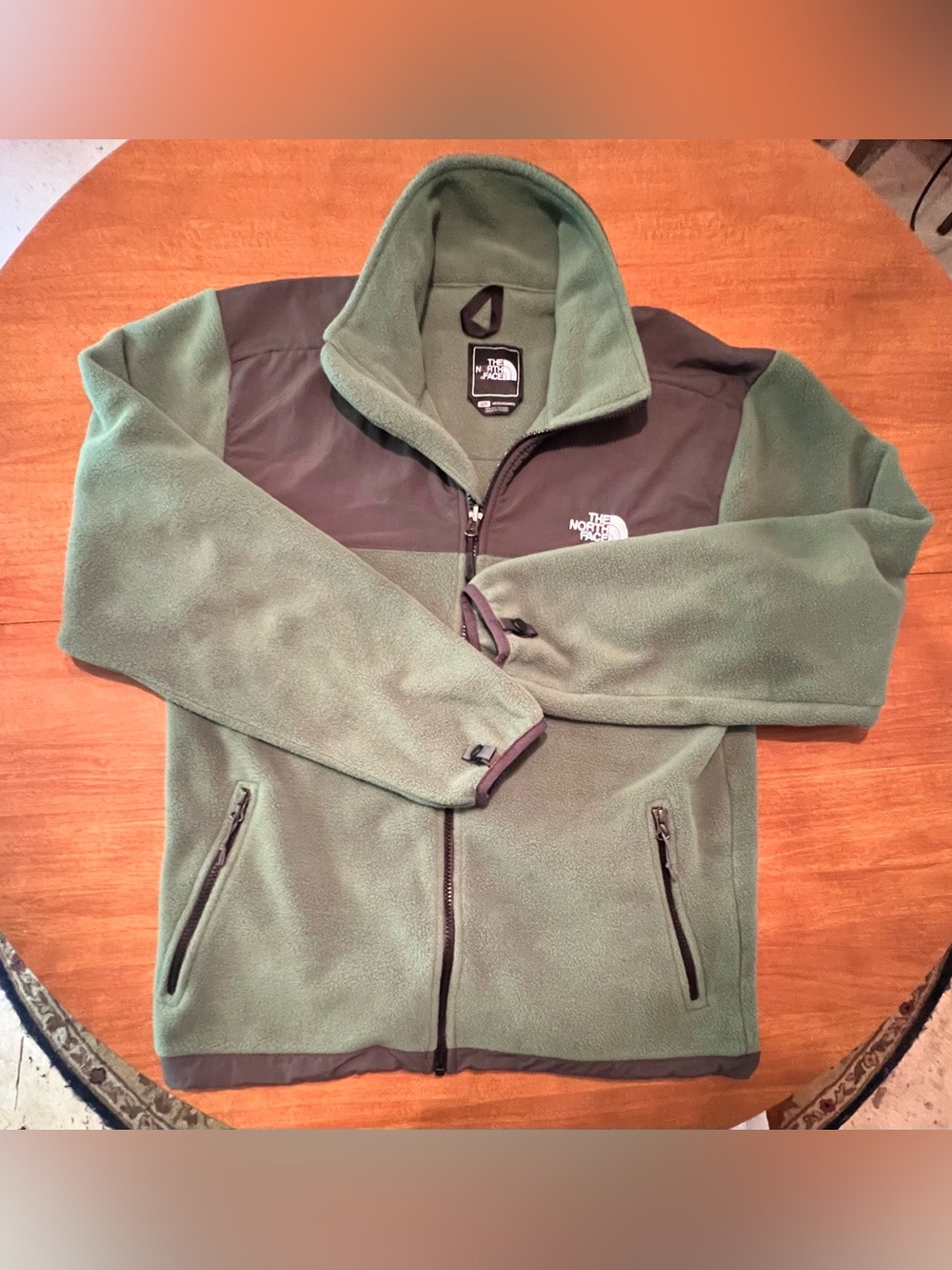 The North Face Men’s Green Fleece Jacket Unisex